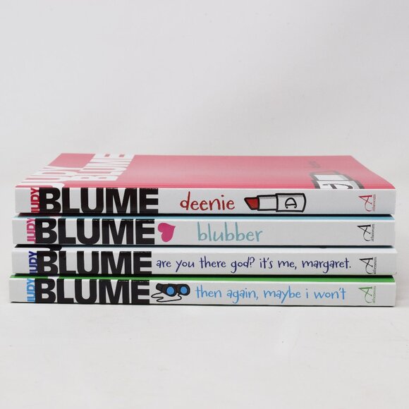 Judy Blume Blubber Deenie Are You There God Then Again 4 Paperbacks New Lot Set - Picture 4 of 11